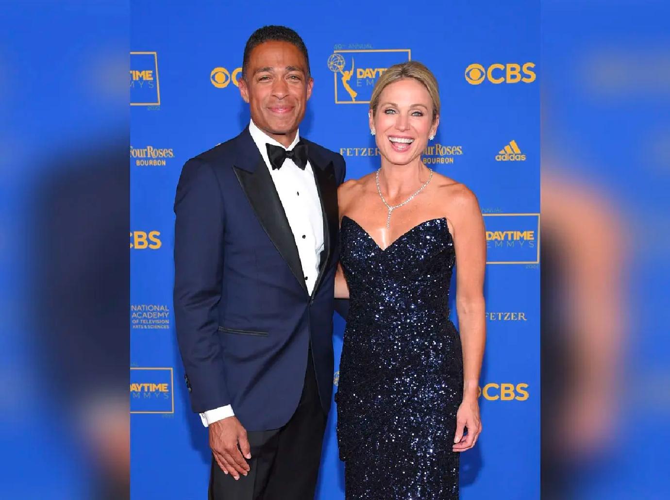 T J Holmes Amy Robach Seen Arm In Arm After Affair Scandal