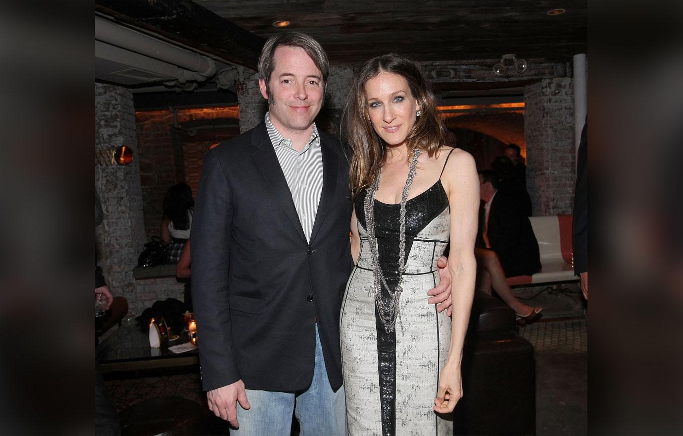 Sarah Jessica Parker Reunites With Her Sex And The City Ex At La Contrada