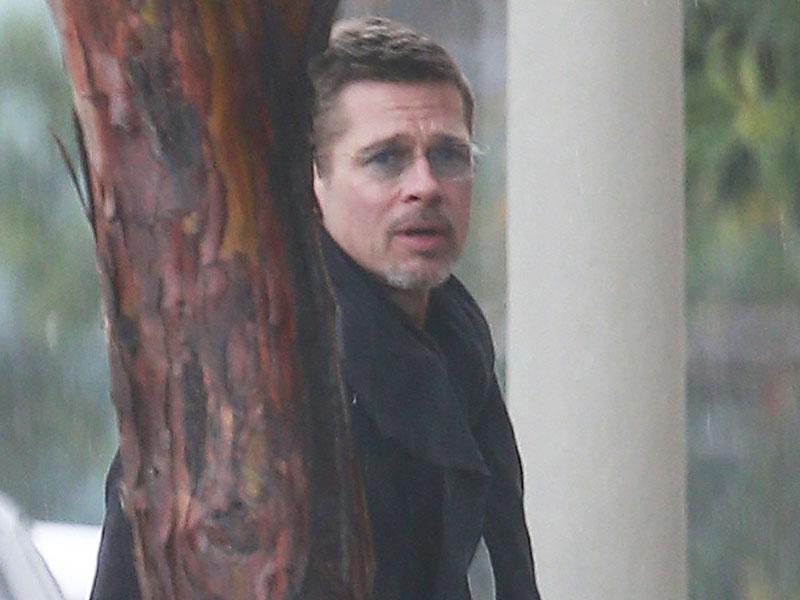 Sad Brad Pitt Looks Somber Skinny As Custody Battle With Angelina