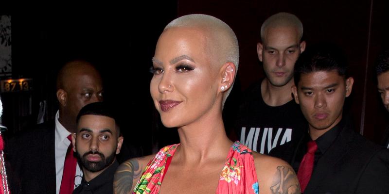 Amber Rose Poses Almost Nude Photo In Onlyfans Teaser Photo