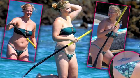 Comedian Amy Schumer Rocks A Teeny Bikini During Girls Trip To Hawaii