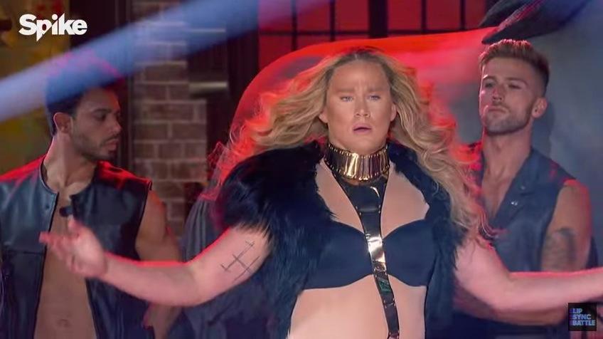 Channing Tatum Dresses In Full Drag As Beyonce For Lip Sync Battle