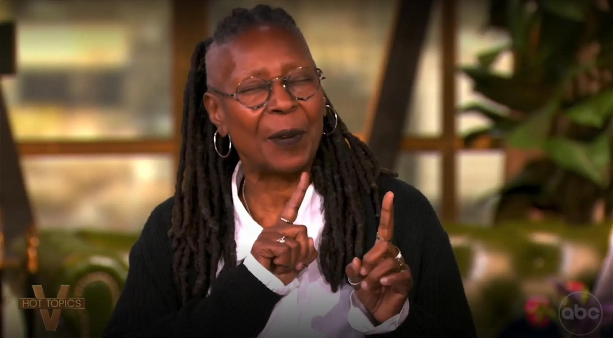 Whoopi Goldberg Scolds Alyssa Farah Griffin Sunny Hostin On The View