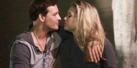 Steamy Make Out Peter Facinelli Kisses A Mystery Blonde After A Fun