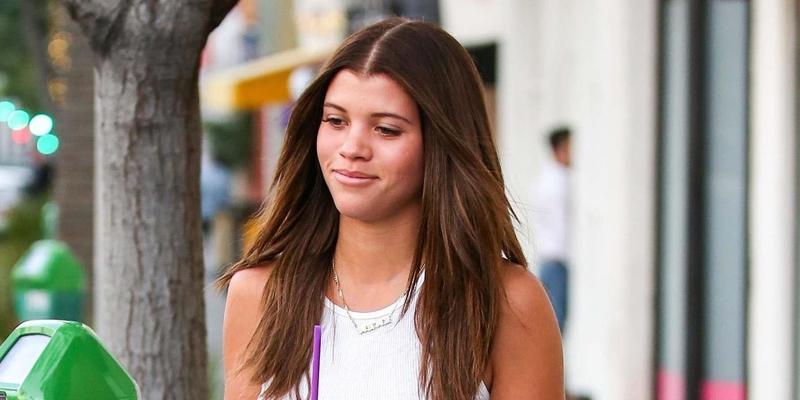 Sofia Richie Goes Braless For Afternoon Date With Scott Disick