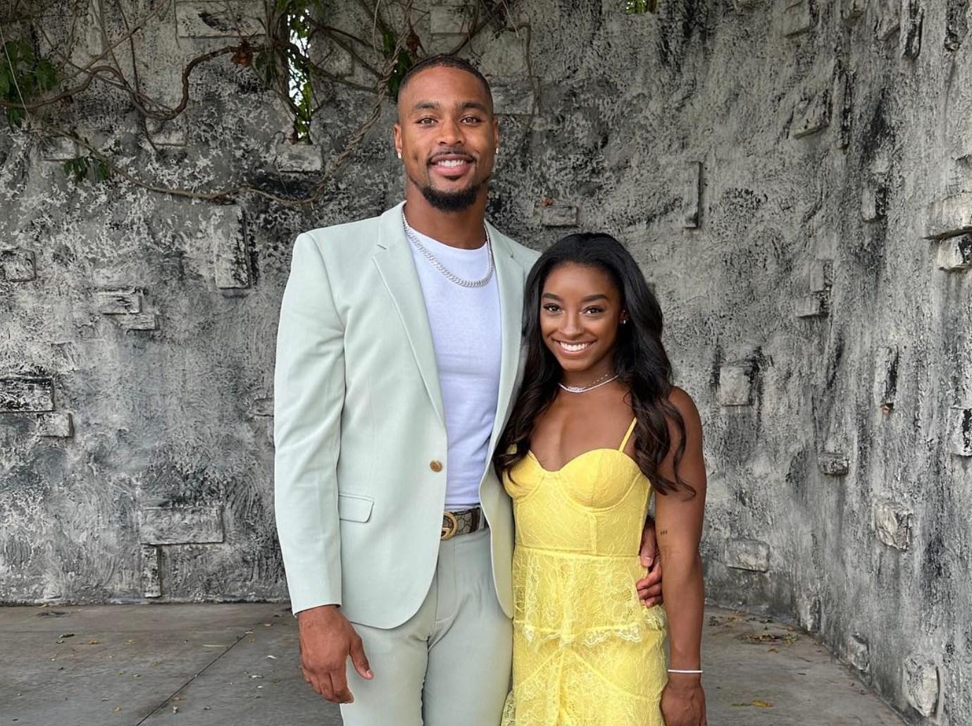 Simone Biles Jonathan Owens Unbothered By Backlash Over His Remark