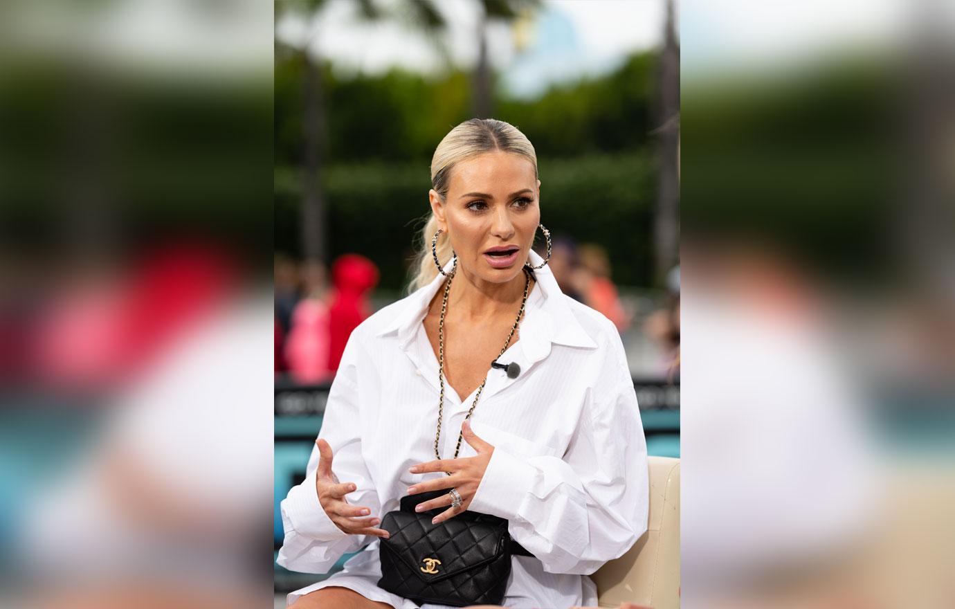 Rhobh Dorit Kemsley Wears Near Naked Outfit On The Set Of Extra