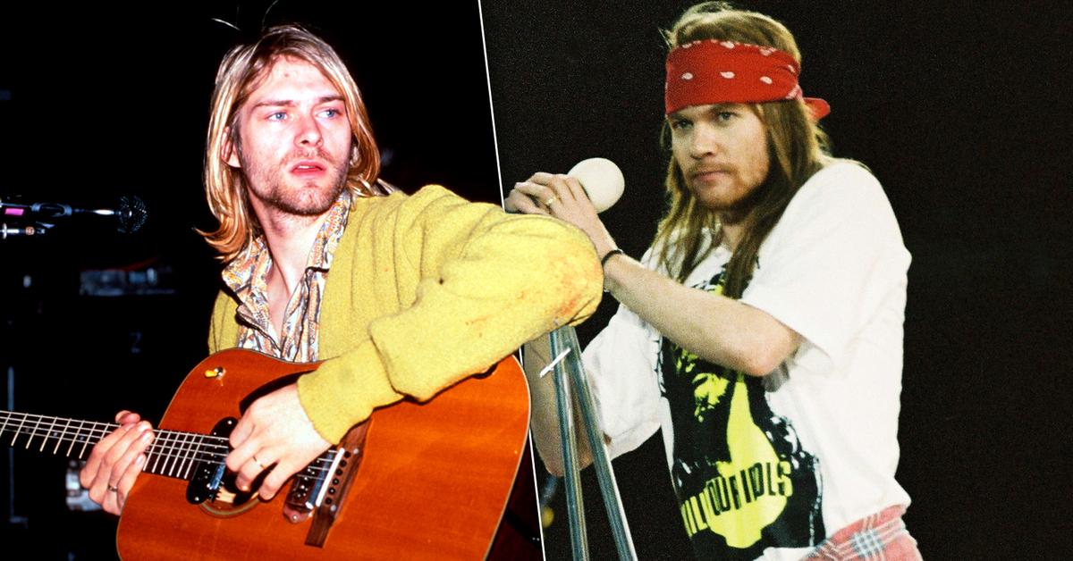 Axl Rose Vs Kurt Cobain In Us Weeklys Famous Feuds Watch