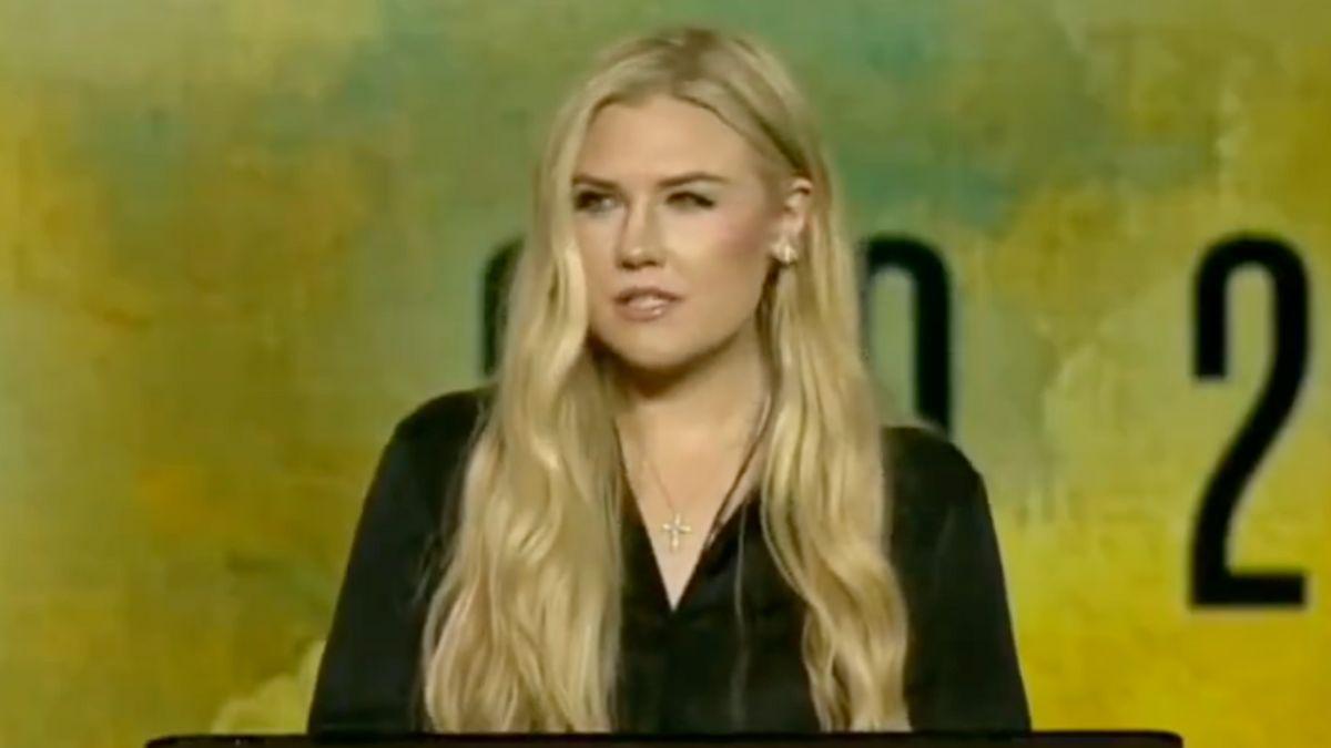 image of Erika Kirk said Charlie's socks remain on the floor of their home.