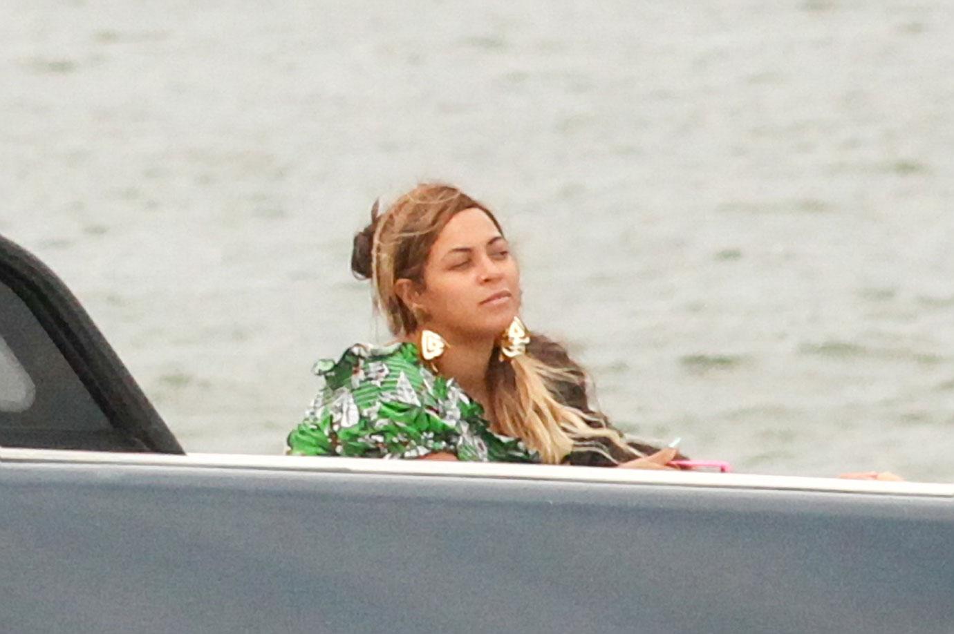 Beyonce hamptons yacht