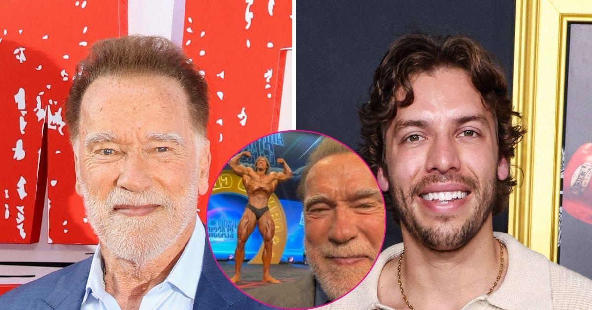 Arnold Schwarzenegger Fawns Over Son Joseph Baena's Bodybuilding Competition: Watch