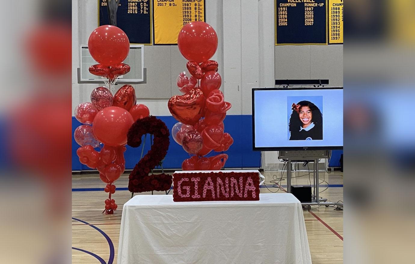 Gianna Bryant’s School Hosts Memorial In Her Honor