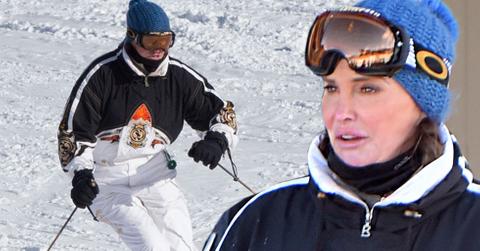Caitlyn Jenner Skiing Filming I Am Cait