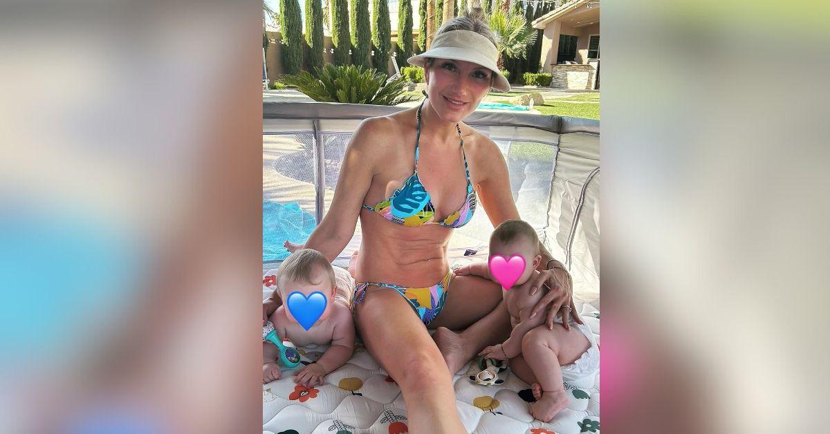 image of The reality star showed off her body.