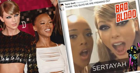 Taylor swift serayah mtv vmans 2015 01