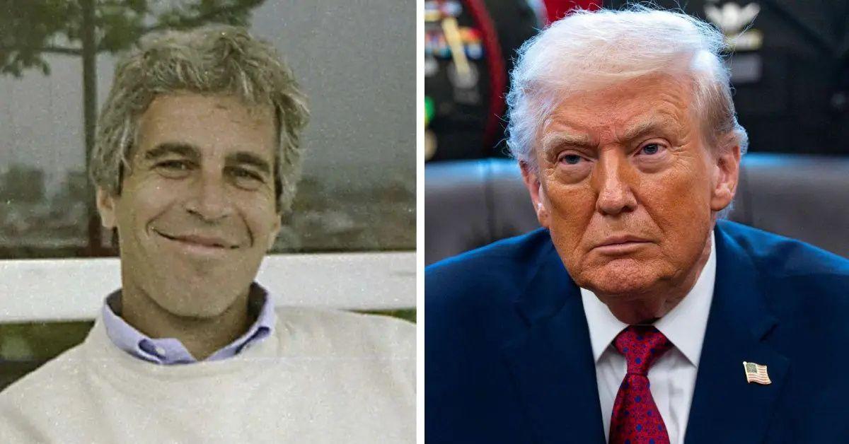 Photo of Donald Trump's name was found multiple times in Jeffrey Epstein's flight logs.