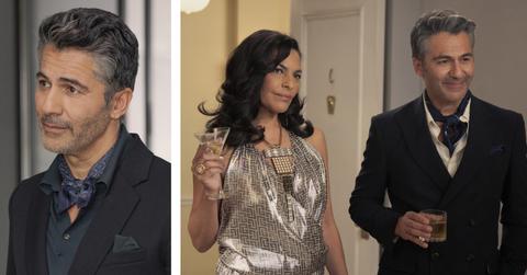 Composite photo of Armin Amiri and Sarita Choudhury.