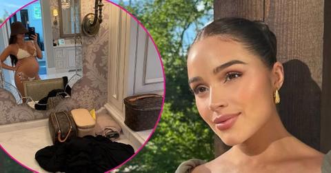 olivia culpo pregnant bikini photos