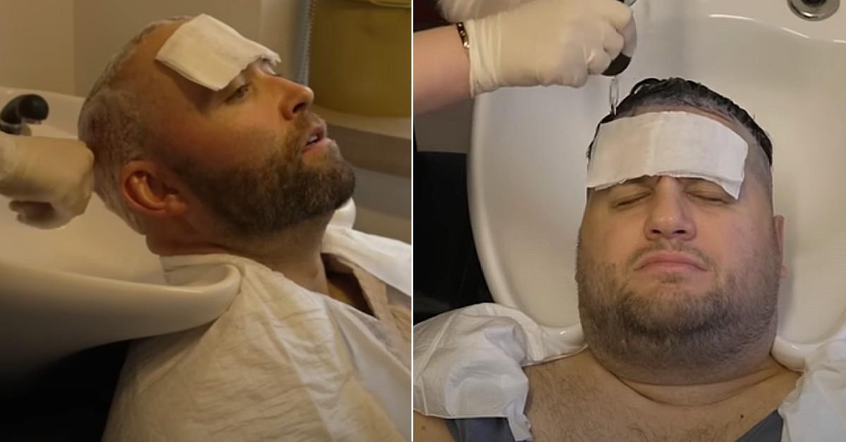 balstool hair wash dave eddie split