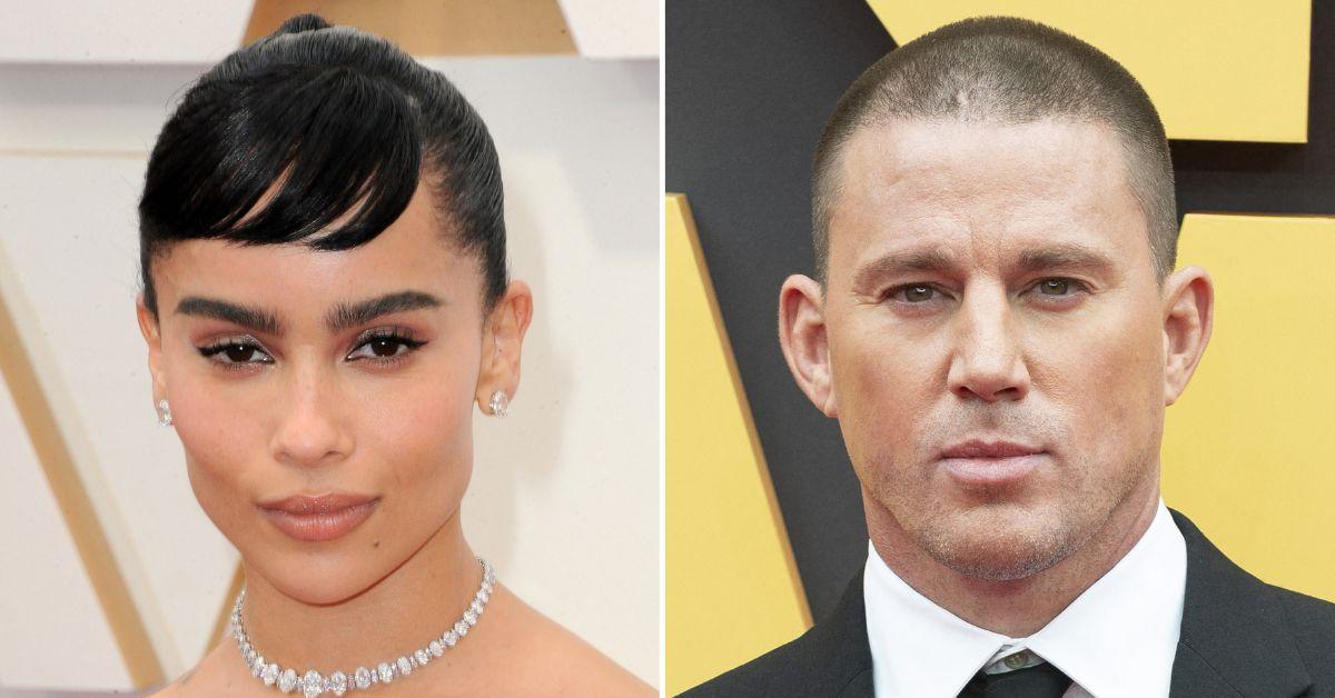 Photo of Zoë Kravitz and Channing Tatum.