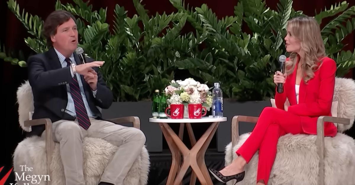 Photo of Tucker Carlson and Megyn Kelly