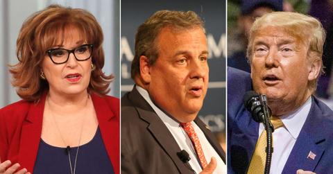 joy behar ends feud chris christie trump pp