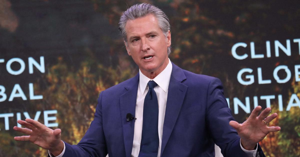 Image of Gavin Newsom questioned why Donald Trump initially didn't know whether he had an MRI or CT scan.