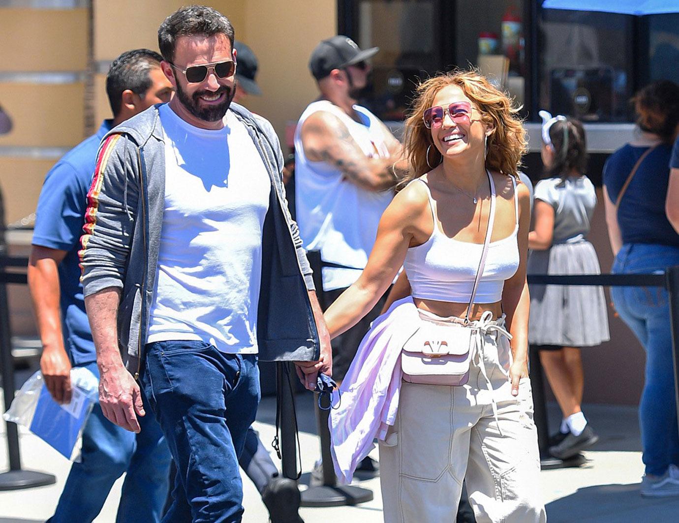 spotted together jennifer lopez ben affleck relationship timeline romance engagement breakup