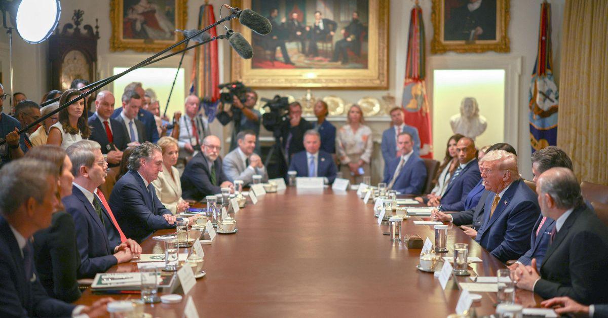 image of The president fired six NSC officials after Laura Loomer gave him intel about disloyalty.