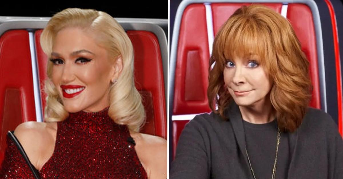 What a performance from @NBC's The Voice coaches @Reba McEntire @Gwen , The Voice