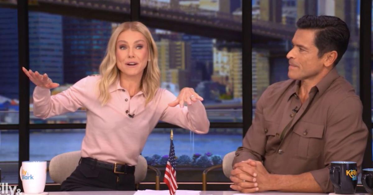 Kelly Ripa Jokes She Hopes to Be 'Taxidermied' and 'Propped Up' in the 'Live' Studio When She Dies: 'I'd Be So Quiet'