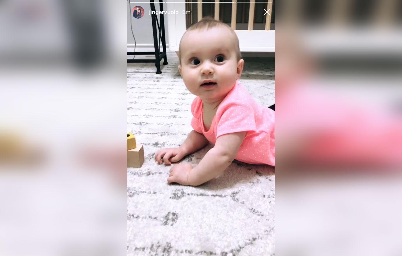 Felicity Vuolo crawling