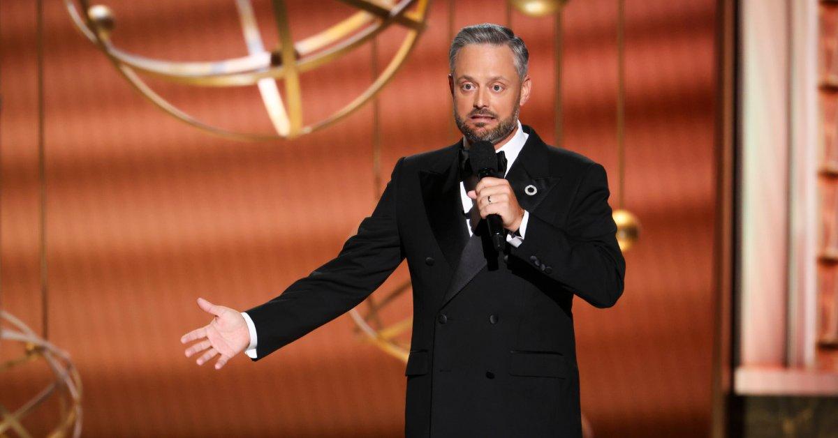 Phot of 'The View' stars didn't comment on 2025 Emmys host Nate Bargatze.