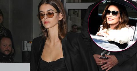 Kaia Geber Cindy Crawford Paris Fashion Week