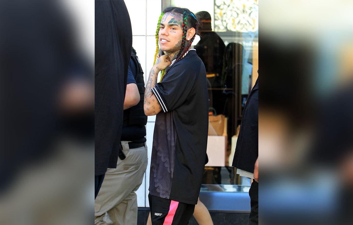 Tekashi 6ix9ine out and about, Los Angeles, USA - 08 Nov 2018