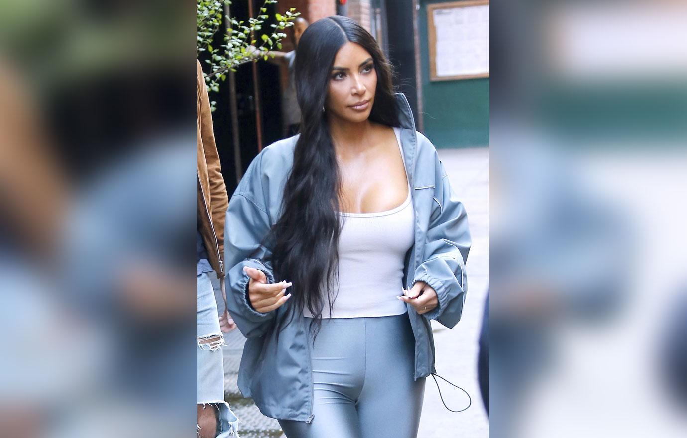 Kim Kardashian steps out in New York City