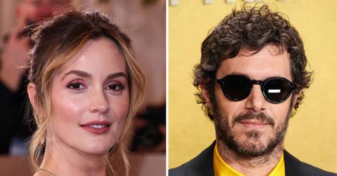 split photo of Leighton Meester & Adam Brody