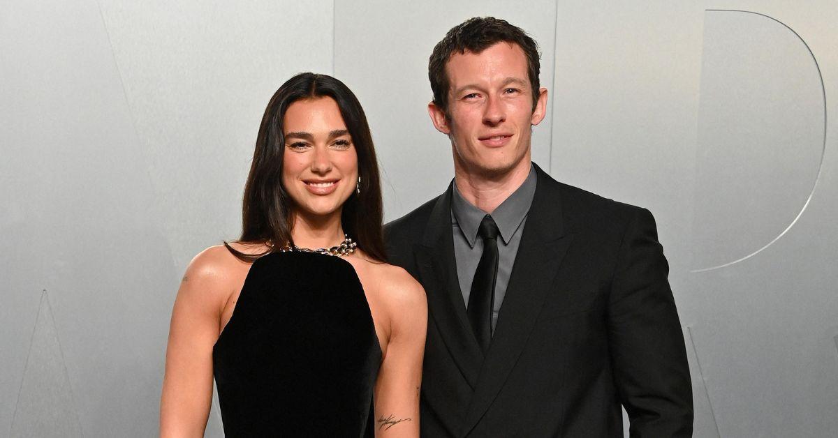 Megadua Dua Lipa Flaunts Assets With Callum Turner At Elton John's Oscars Party