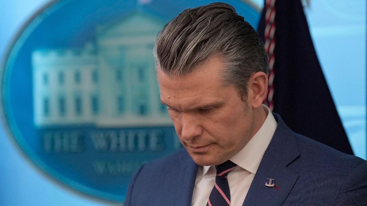 image of Pete Hegseth allegedly called the reporter 'nasty.'