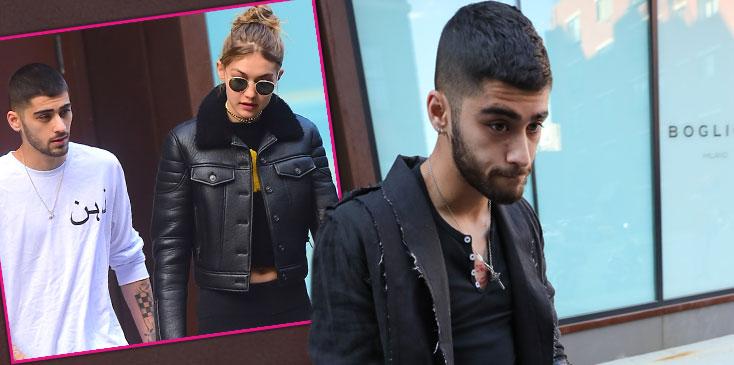 zayn malik leaving gigi hadid apartment still together