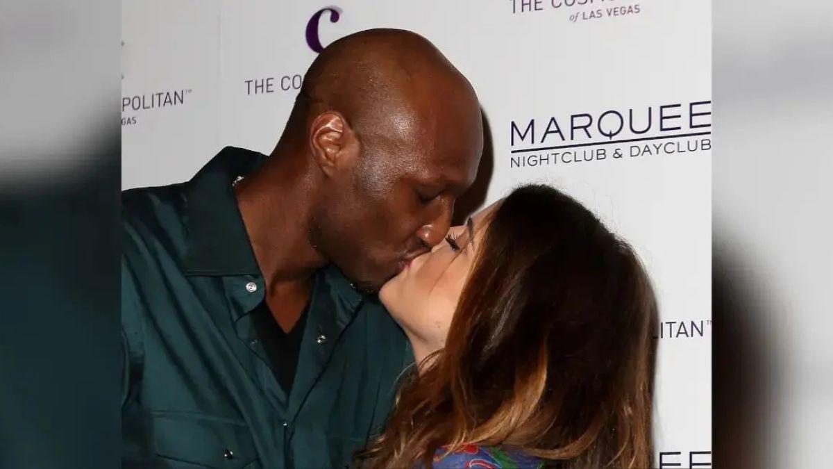 Photo of Khloé Kardashian and Lamar Odom tied the knot in September 2009. 