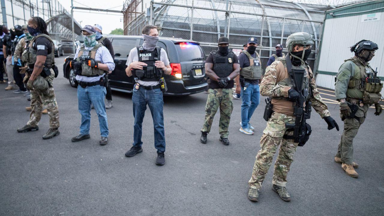 Photo of Detainees allege moldy food and poor medical care. 