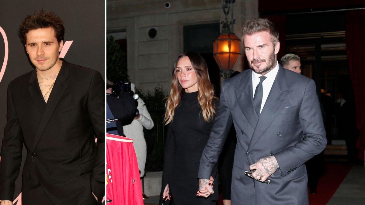 image of Brooklyn Beckham confirmed he's feuding with his parents, David and Victoria Beckham.