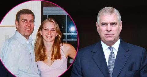 Composite photo of ex-Prince Andrew and Virginia Giuffre.