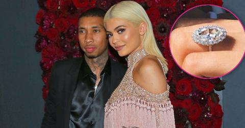 Kylie jenner engaged tyga 01