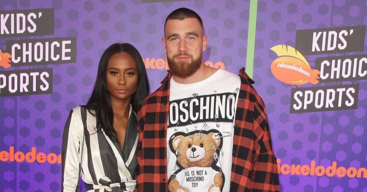 Photo of Kayla Nicole and Travis Kelce