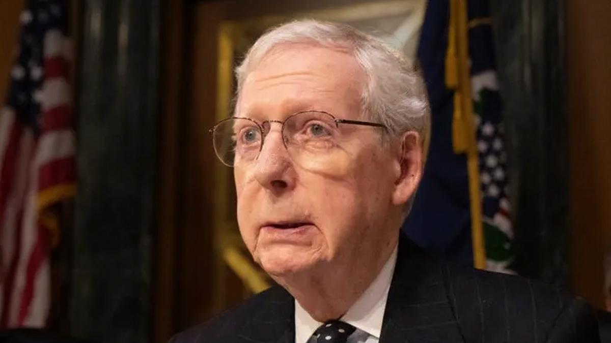 Photo of Mitch McConnell.