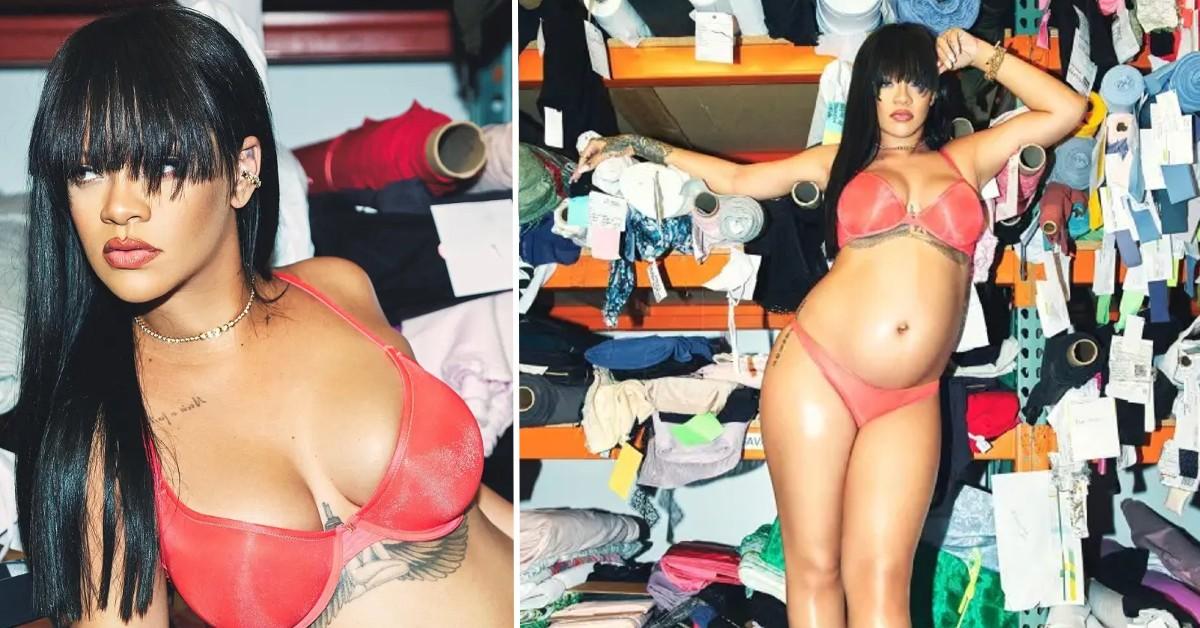 Rihanna SEXY photos: Singer dons HOT pink lingerie for 'Savage X