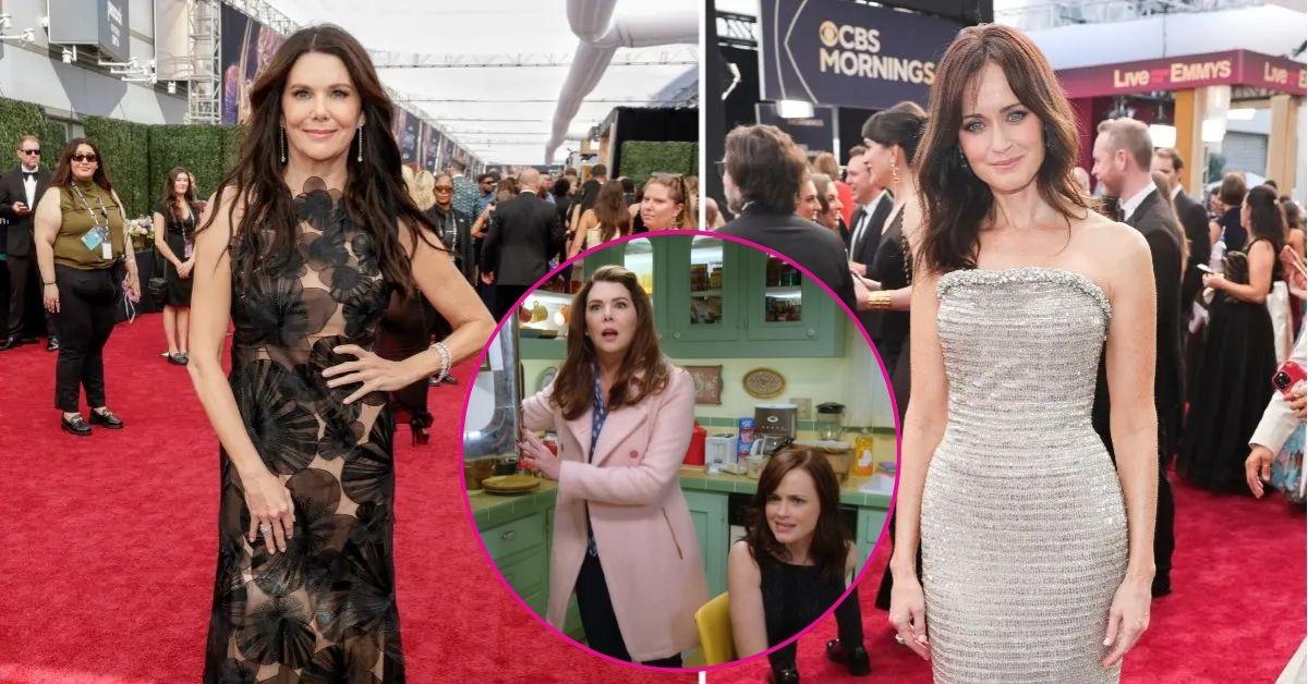 Composite Photos of Lauren Graham and Alexis Bledel