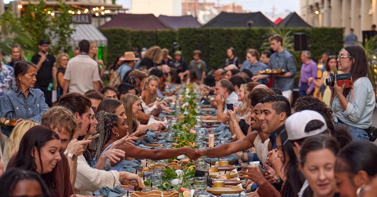 Image of delicious food, premium tequila and plenty of conversation kept the night buzzing with good energy.